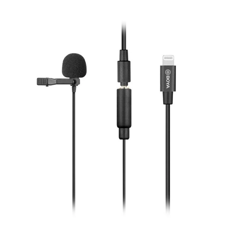 Microfone Lapela Boya BY-M2 Iphone