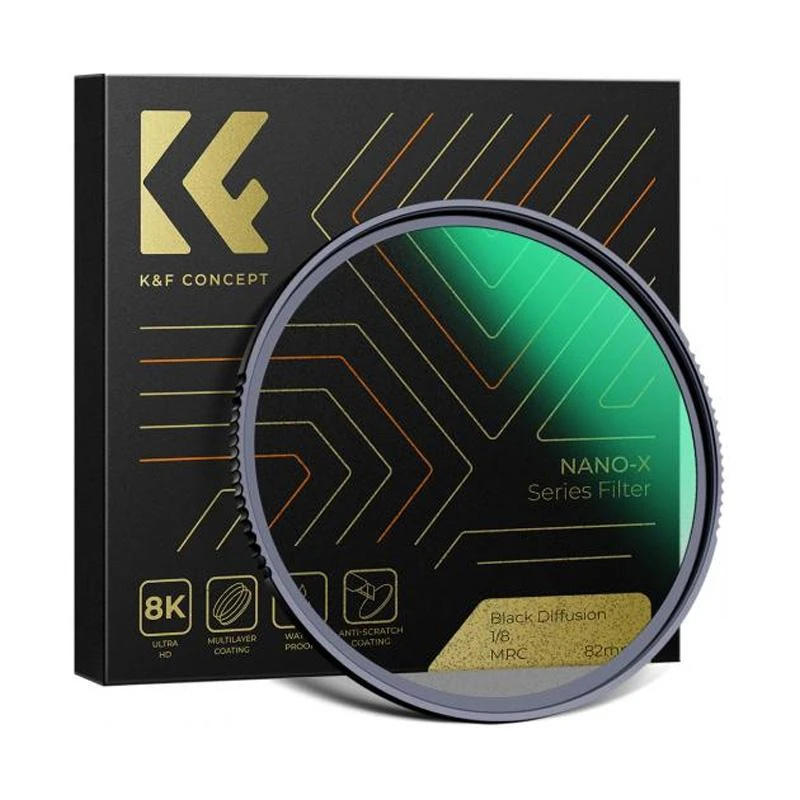 Filtro K&F Concept 77mm Black Mist 1/8