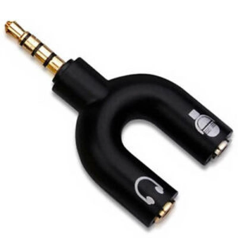 ADAPTADOR 3.5MM U-AUDIO FONE/MICROFONE