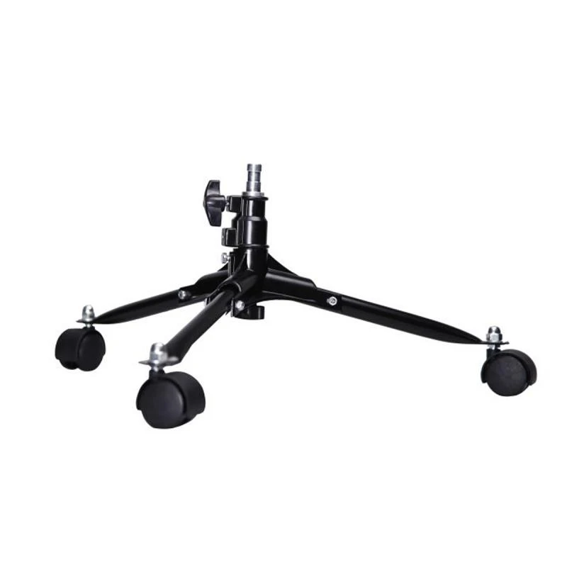 Mini Tripé para Estúdio com Roda de 20cm