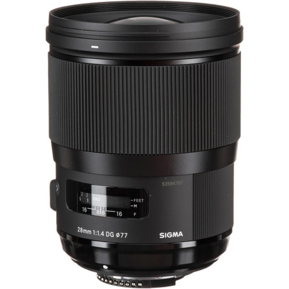 Lente Sigma Nikon 28MM F/1.4 DG HSM Art