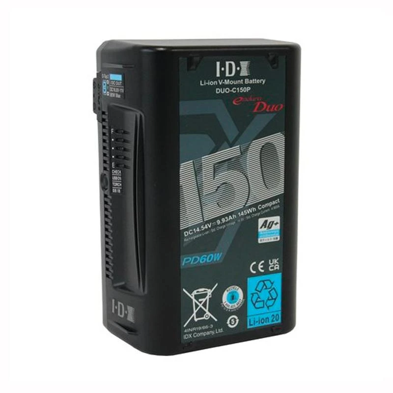 Bateria IDX Duo - C150P V-Mount 145Wh